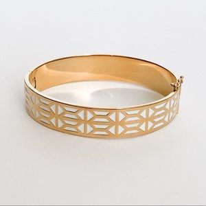 Stella & Dot Breezeblock Enamel Bangle